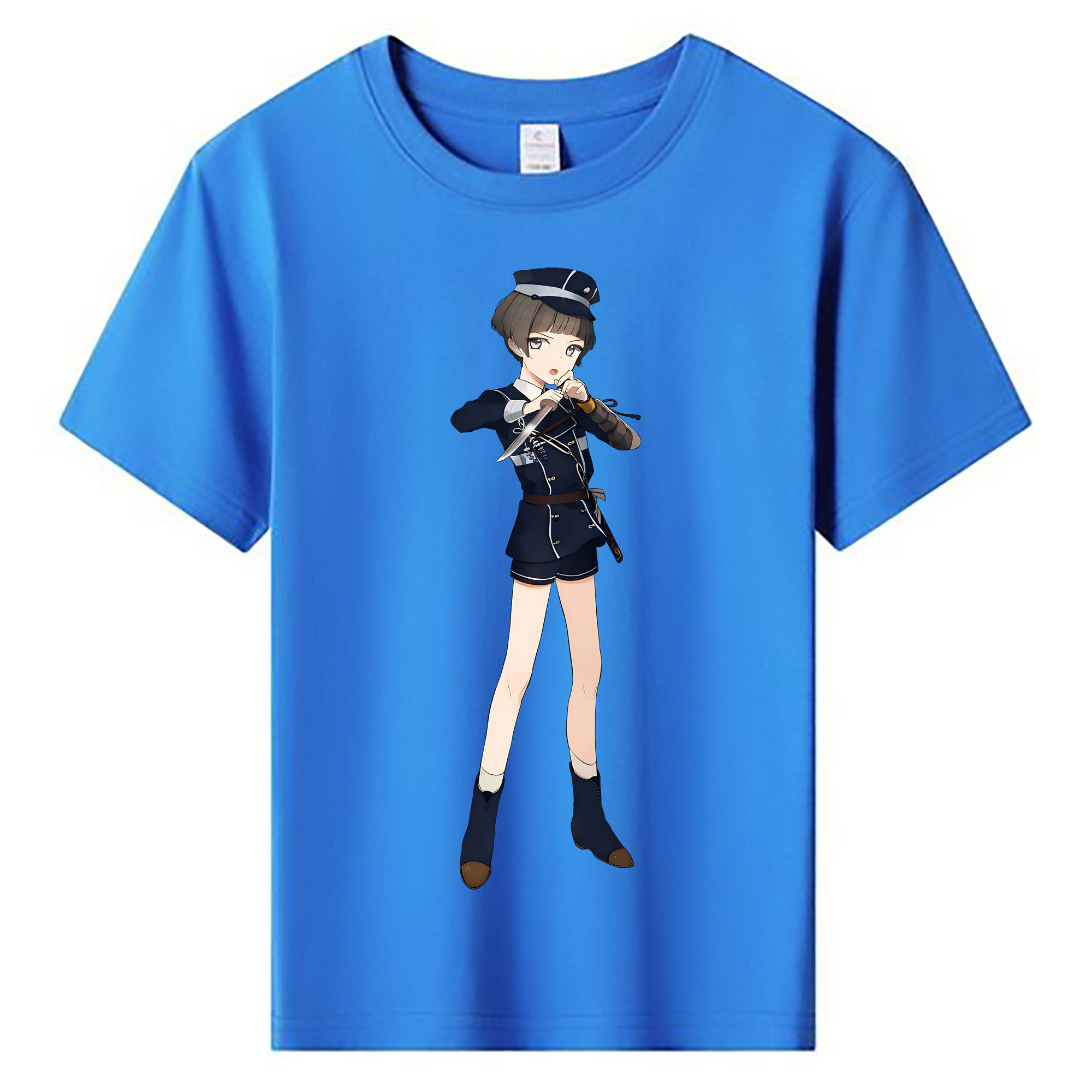 （画像用） 刀剣乱舞 Touken Ranbu 綿100％キッズTシャツ（フロントプリント）